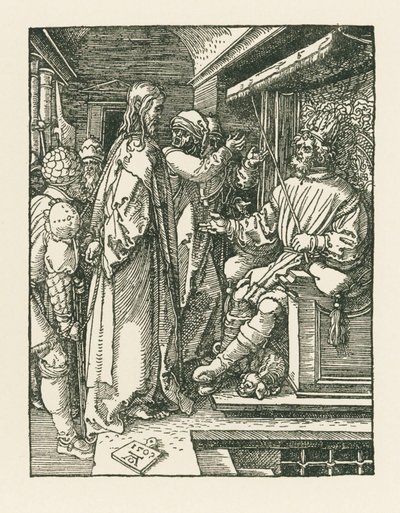 Kristus před Herodem od Albrecht Dürer or Duerer