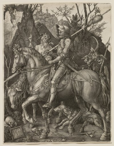 Rytíř, Smrt a Ďábel od Albrecht Dürer