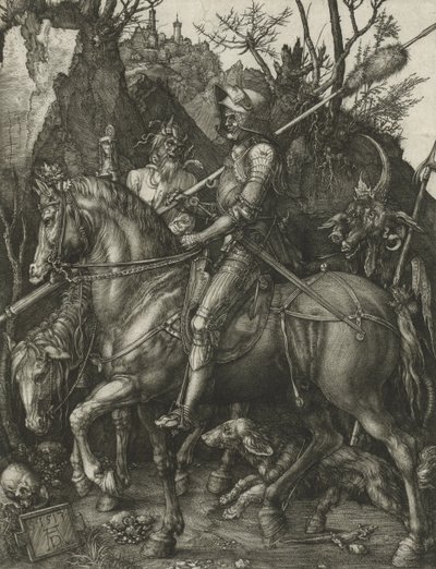 Rytíř, Smrt a Ďábel od Albrecht Dürer