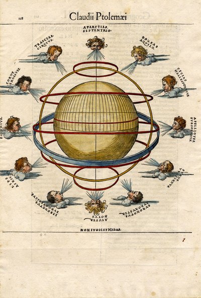 Mapa s názvem "Armillary Sphere od Albrecht Dürer or Duerer