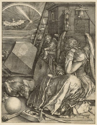 Melencolia I, 1514 od Albrecht Dürer