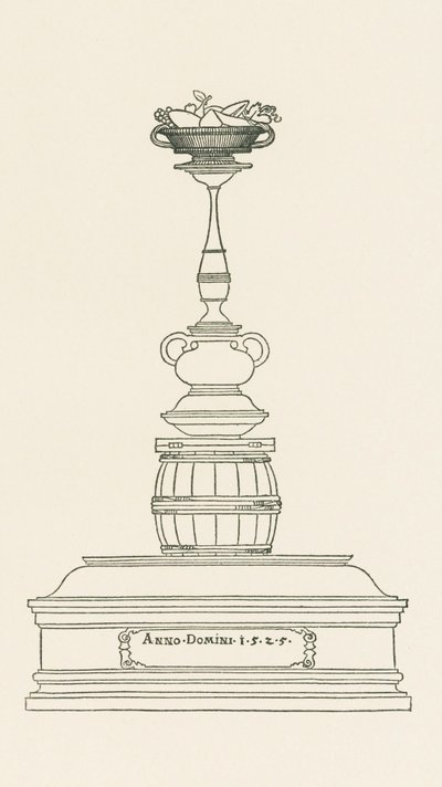 Monumentální sloup pro opilce od Albrecht Dürer or Duerer