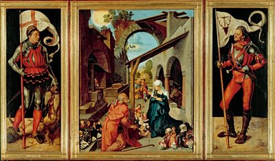 Paumgartnerův oltář, kolem roku 1500 (olej na vápenné desce) od Albrecht Dürer or Duerer
