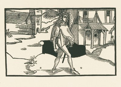 Phaedria, asi 1492-93 (dřevoryt) od Albrecht Dürer or Duerer