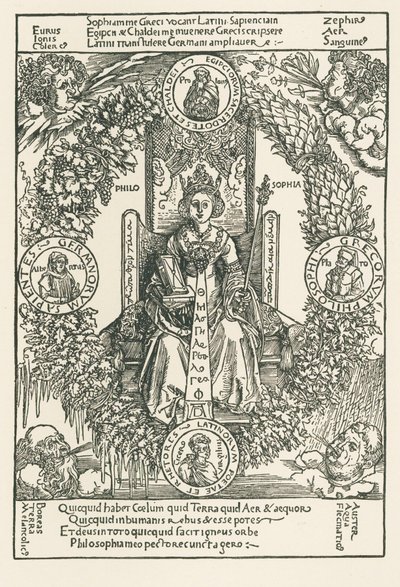 Filozofie od Albrecht Dürer or Duerer