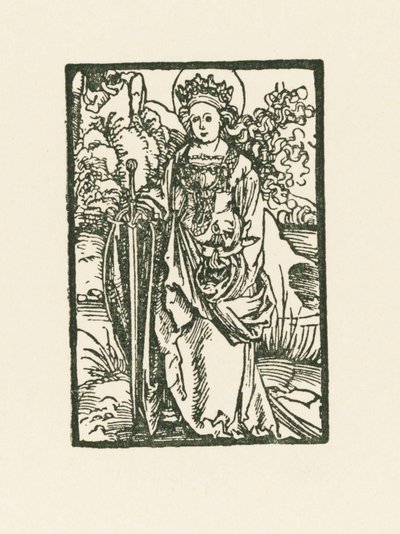 Svatá Kateřina od Albrecht Dürer or Duerer