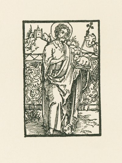 Svatý Jan Křtitel od Albrecht Dürer or Duerer