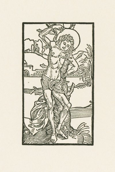 Svatý Sebastian od Albrecht Dürer or Duerer