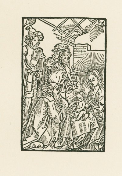 Klanění mudrců od Albrecht Dürer or Duerer