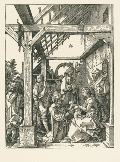 Klanění mudrců od Albrecht Dürer or Duerer