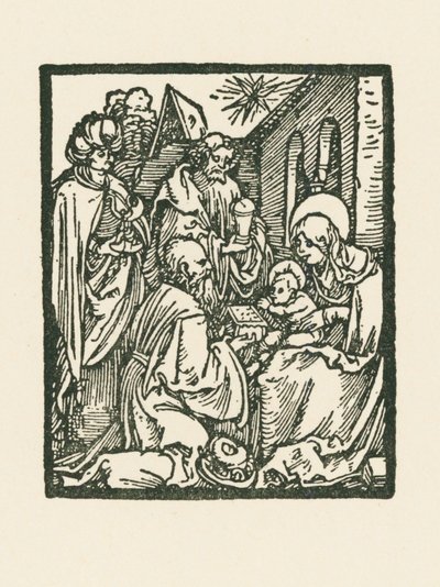 Klanění mudrců od Albrecht Dürer or Duerer