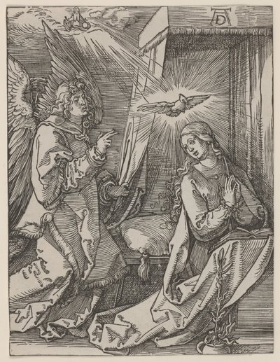 Zvěstování neboli Die Verkundigung od Albrecht Dürer