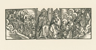 Korunovace Panny Marie od Albrecht Dürer or Duerer