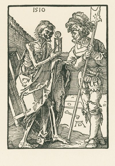 Smrt a Landsknecht od Albrecht Dürer or Duerer