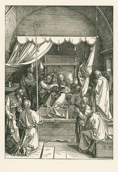 Smrt panny od Albrecht Dürer or Duerer