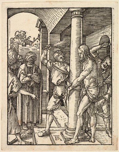 Bičování, 1509-11 od Albrecht Dürer