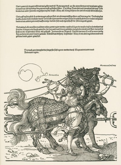 Velký vítězný vůz od Albrecht Dürer or Duerer