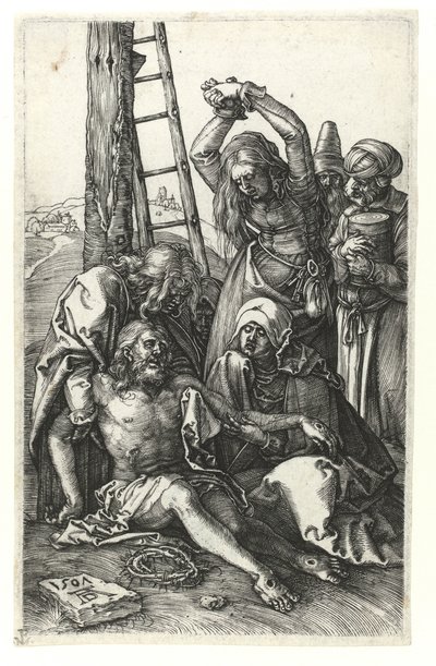 Oplakávání Krista od Albrecht Dürer