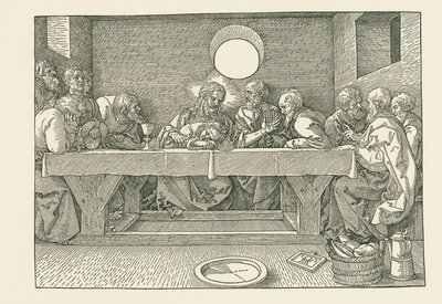 Poslední večeře od Albrecht Dürer or Duerer