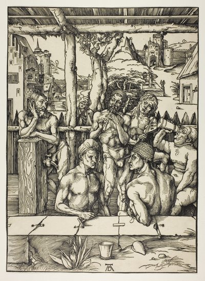 Pánská koupel od Albrecht Dürer