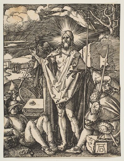 Vzkříšení, z Malé vášně, c.1510 od Albrecht Dürer