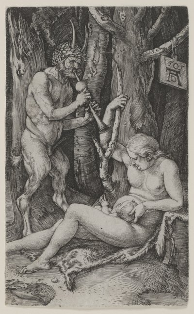 Rodina Satyr od Albrecht Dürer