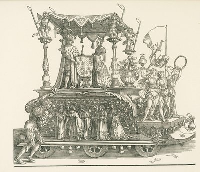 Malý triumfální vůz aneb Burgundská svatba od Albrecht Dürer or Duerer