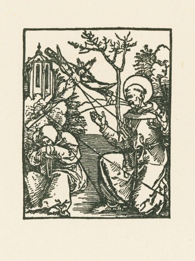 Stigmatizace svatého Františka od Albrecht Dürer or Duerer