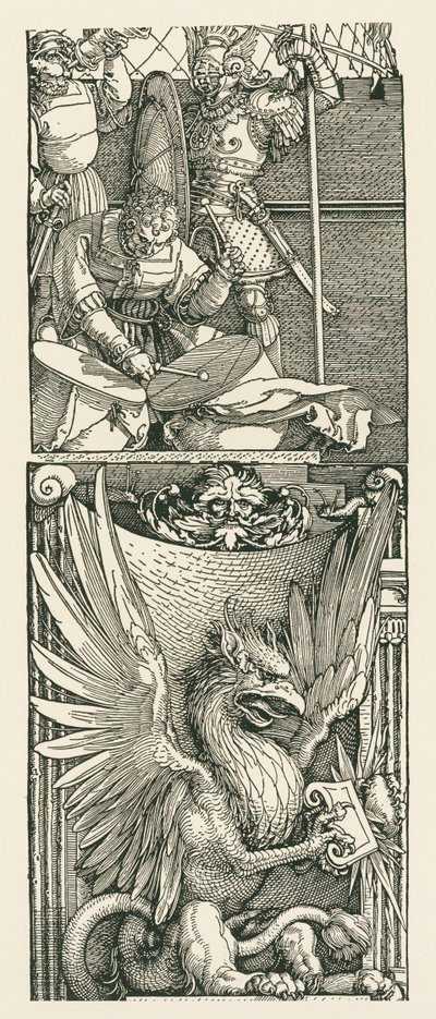 Vítězný oblouk císaře Maxmiliána I. od Albrecht Dürer or Duerer