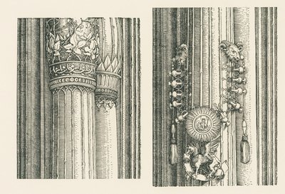 Vítězný oblouk císaře Maxmiliána I. od Albrecht Dürer or Duerer