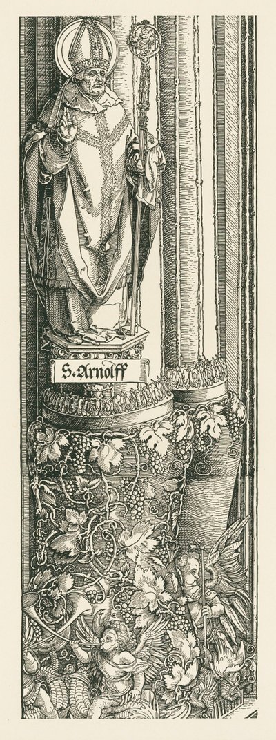 Vítězný oblouk císaře Maxmiliána I. od Albrecht Dürer or Duerer