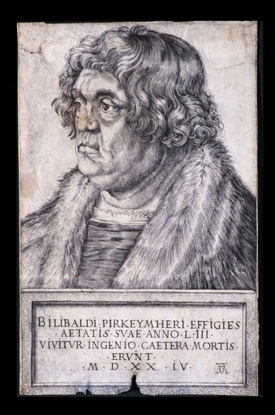 Willibald Pirkheimer od Albrecht Dürer or Duerer