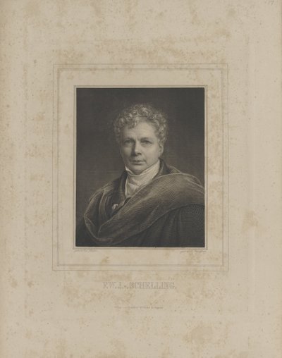 Friedrich Wilhelm Joseph Schelling 1775-1854, c. 1840. od Albrecht Fürchtegott Schultheiss