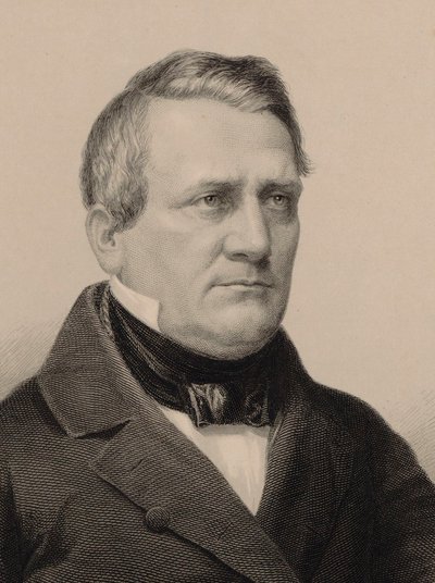 Portrét skladatele Franze Lachnera 1803-1890, 1850. od Albrecht Fürchtegott Schultheiss