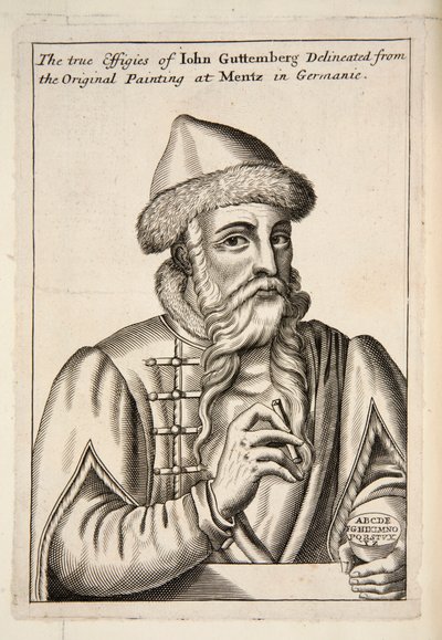 John Guttemberg, hospoda. 1683 rytina. od Albrecht Mentz
