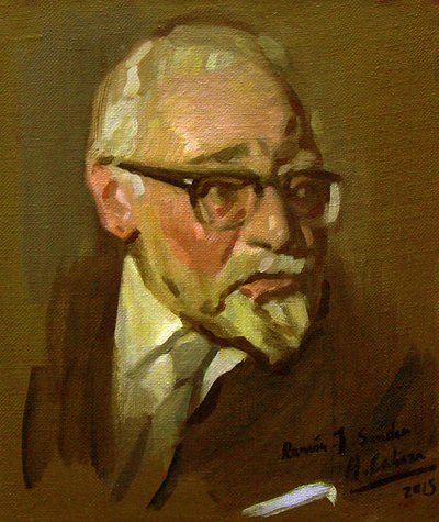 Portrét Ramona J. Sendera od Alejandro Cabeza