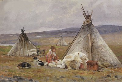 A Něnců je málo (ale nomádský stan). Nová Země Island od Aleksandr Alekseevich Borisov