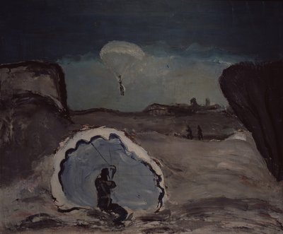 Parašutista, 1932 od Aleksandr Davidovic Drevin