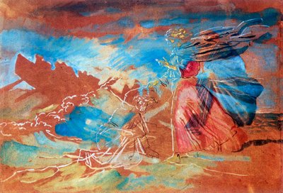 Kristus chodí po vodě, 1840 od Aleksandr Ivanov
