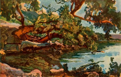 Jezero Nemi, 30. léta 1965. od Aleksandr Ivanov