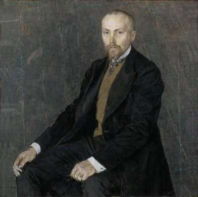 Portrét umělce Nicholase Roericha 1874-1947, 1907 od Aleksandr Jakovlevic Golovin