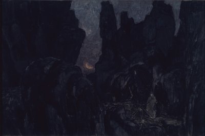 Scénický návrh k opeře Carmen G. Bizeta, 1908 od Aleksandr Jakovlevic Golovin