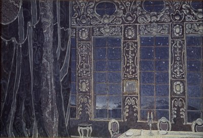 Scénografie ke hře Don Juan od J.-B. Molliére, 1910 od Aleksandr Jakovlevic Golovin