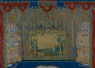 Scénografie k divadelní hře Don Juan od Moliéra, 1910 od Aleksandr Jakovlevic Golovin