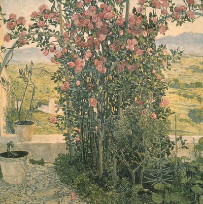 Údolí v Umbrii od Aleksandr Jakovlevic Golovin