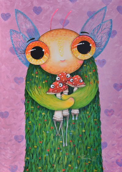 Roztomilý houbový kamarád od Aleksandra Paranchenko