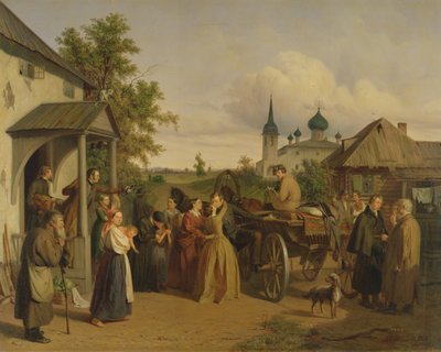Odjezd, 1850 od Aleksei Filippovich Chernyshev