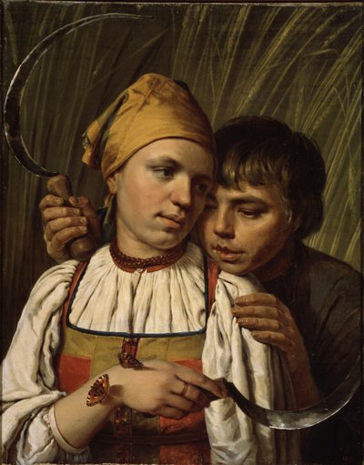 The Reapers, 20. léta 19. století od Aleksei Gavrilovich Venetsianov