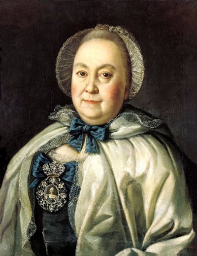 „Portrét nastávající hraběnky Marie A. Rumjancevové“, 1698-1788, 1764. od Aleksei Petrovich Antropov