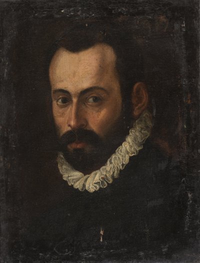 Alessandro Allori - Portrét muže od Alessandro Allori